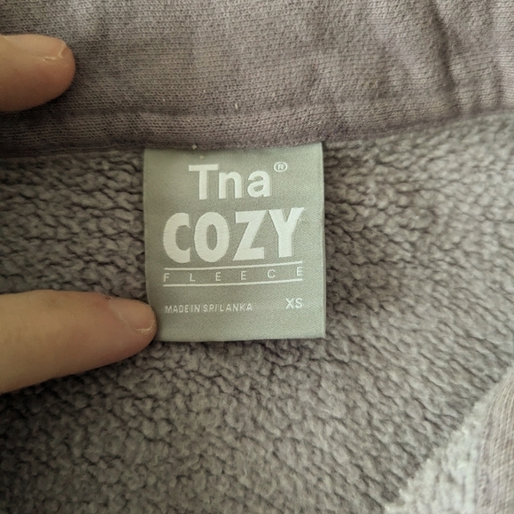 Purple TNA Cozy Pullover - Picture 3 of 5
